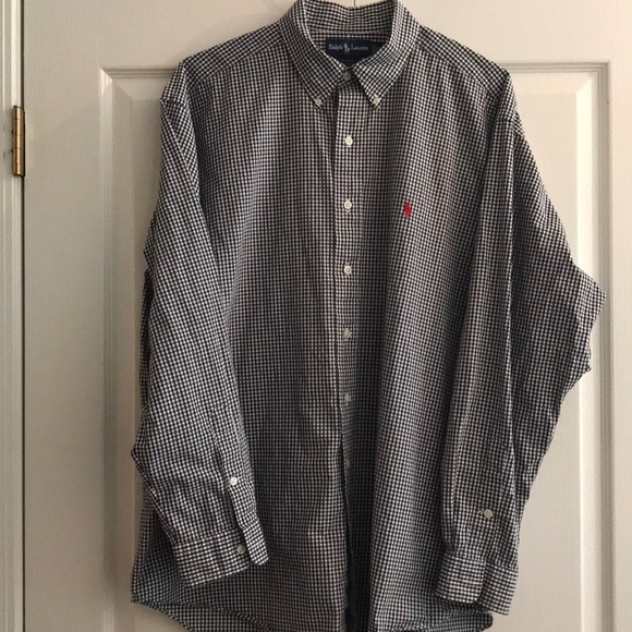 Lightweight Button Down by RL - Picture 2 of 3
